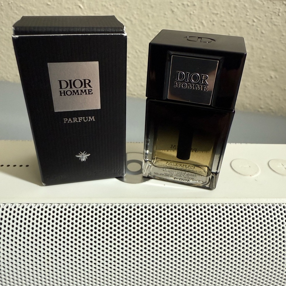 Dior Homme Parfum MINI Bottle Splash Dabber .25oz, 7.5ml New in Box Travel Size
